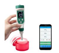 Testeur d'eau numérique TDS Meter Ph-mètre Professionnel for Soins de la Peau, sonde Sensible, testeur numérique d'acidité, 0.00~14.00, for crème, Lotion, cosmétique