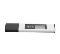 Testeur D'eau Portable à Double Rétroéclairage Ec et Température Blanc | Plastique, Résultats Immédiats et Usage Pratique, Appareil D'analyse Compact pour Contrôle Rapide