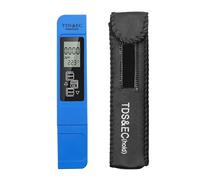 Testeur d'eau Stylo De Test Professionnel De Qualité De l'eau 3 en 1, Compteur TDS EC, Testeur De Température, Pureté De l'eau Potable, Testeurs Numériques De Qualité des Eaux(Blue Original)
