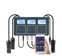 Testeur d'eau, Tuya Smart PH ORP TDS EC SALT S. G TEMP CF moniteur compteur en ligne Aquarium qualité de l'eau testeur enregistreur de données contrôleur(With Liquid)