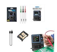 Testeur d'entreprise - Dispositif de mesure de testeur de transiteur pour MOS NPN | Capacité de mesure de tension fiable Détecteur de résistance à diodes Inductance automatique des examinateurs