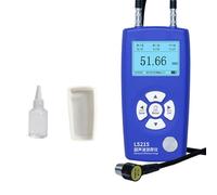 Testeur d'épaisseur à ultrasons portable 1-320 mm professionnel numérique LCD Outil de mesure d'épaisseur avec sondes Appareil de mesure à ultrasons