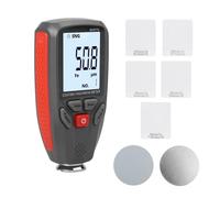 Testeur d'épaisseur de revêtement numérique pour peinture automobile Jauge de profondeur 0-1300µm avec détection Fe/Nf LCD rétroéclairé et stockage de données pour voitures, bateaux, aluminium et fer