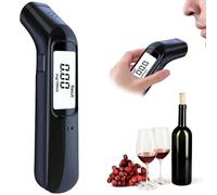 Testeur d'éthylotest d'alcool éthylotest électronique de 3x5 pouces pour testeur portatif précis 'alcool pour le ménage et le professionnel..