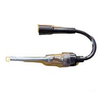 Testeur d'étincelles d'allumage de moteur de voiture pour système de bobine Outil de diagnostic en ligne avec indicateur visuel et connecteur en métal Plastique et acier Noir