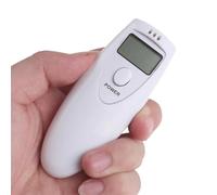 Testeur D'haleine d'alcool Portable, Test d'alcool Numérique avec Alarme Sonore, Testeur d'alcool Numérique Portable Professionnel, Éthylotest De Précision avec Écran D'affichage LCD