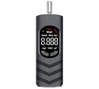 Testeur d'haleine portable avec voix Broadcas Mesure précise ABS léger pour la maison, la voiture, les voyages, détecteurs portables