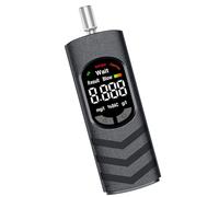 Testeur d'haleine portable avec voix Broadcas Mesure précise ABS léger pour la maison, la voiture, les voyages détecteurs d'haleine