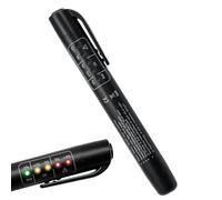 Testeur d'huile de frein | Rétroéclairage à changement de couleur précis | Stylo de test d'huile de frein, pour les conducteurs, les débutants, les professionnels, le garage, l'atelier de réparation