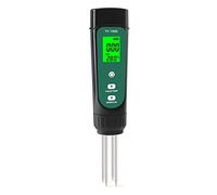 Testeur d'humidité, 3 en 1 Numérique Sol Humidité Température Testeur d'humidité Dispositif de LED Supprimer les sondes Analyseur de test for la plantation d'outils de ferme Pour plantes en pot, jardi