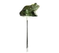 Testeur d'humidité - Capteur d'humidité de plante en forme de grenouille | Outil de test de résine réutilisable intelligent, testeur hydroponique précis pour plantation de culture de gazon à l'air