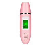 Testeur d'humidité de la peau, analyseur facial rechargeable de 8e génération, rose, avec test d'huile et d'élasticité, écran LCD, hydratation portable, détection de fluorescence