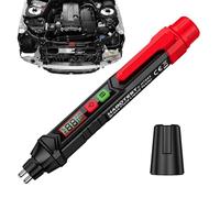 Testeur d'humidité de liquide de frein - Analyseur de liquide de refroidissement - Stylo d'humidité du liquide de frein - Pour automobile, moto, camion, garage, course, atelier en plein air