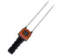 Testeur d'humidité des grains avec sonde, testeur de foin numérique portable pour maïs blé riz, rapport vocal, rétroéclairage LED, mesure précise de l'humidité