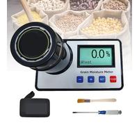 Testeur D'humidité Des Grains, Plage De Mesure De 3 À 40%, Compensation Automatique De La Température, Autonomie De 3 Minutes, Pour Café, Riz Et Blé, 19 Types De Grains.,A