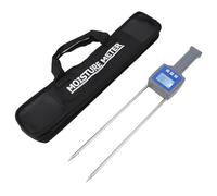 Testeur d'humidité du Bois de Chauffage avec sonde, écran LCD rétroéclairé, Mesure précise pour Meubles en Bois