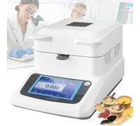 Testeur d'humidité du café, lisibilité de l'humidité, précision de 0,01%, capacité de 0,001 g x 120 g, 3 modes de séchage, pour mesurer des échantillons en poudre de café vert, maïs