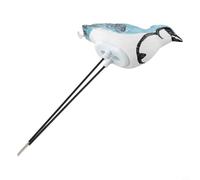 Testeur d'humidité du sol en forme d'oiseau avec alarme de chant pour plantes en pot, bonsaï, jardin, nuit de nuit, gadget d'entretien simple (bleu)