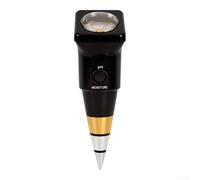 Testeur d'humidité du sol, pour cadran pour serre de jardin, sonde en acier inoxydable 3,0-8,0 pH gamme d'outils de jardinage (court)