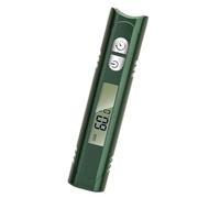 Testeur d'humidité numérique avec base antidérapante et cellule rechargeable adaptée à plusieurs endroits, hygromètre intelligent avec écran rétroéclairé et chargement USB C pour une utilisation