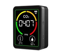 Testeur d'humidité Portable, Moniteur d'air numérique de précision, Appareil avec Fonction précise, Outil de capteur pour Les espaces intérieurs, Environnement Chic avec Style Contemporain, détecteur