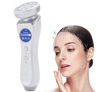 Testeur D'hydratation de la Peau, Moniteur D'huile D'eau pour les Soins du Visage, Testeur de Capteur de Peau à Lumière Bleue Rouge, Testeur D'analyseur de Peau pour Domicile