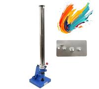 Testeur d'impact de film de peinture, testeur de revêtement avec marteau de chute de 0,5/1/1,2 m avec échelle et collier d'arrêt, hauteur réglable pour une utilisation en laboratoire 0.5m/19.7in