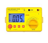 Testeur d'impédance audio numérique EM480B, plage de test 20 Ω/200 Ω/2000 Ω, compteur de résistance, mégohmmètre de résistance d'isolement LCD numérique Scénarios d'application multiples
