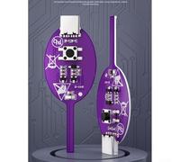 Testeur d'inductance compact pour les experts en réparation électronique, à utiliser pour l'induction électromagnétique pour une détection précise des bobines sur les cartes mères et les PCB (K7S)