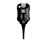 Testeur d'inductance - Détecteur portable précis, outil de diagnostic de composants numériques | Compteur de bobine de carte mère électronique pour