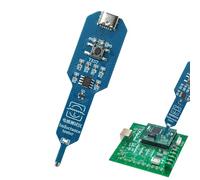 Testeur d'inductance, jauge de détection électromagnétique de 8 x 2,2 cm, outil d'inspection de cartes électroniques de précision pour une analyse précise des circuits, travaux d'entretien