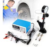 Testeur d'injecteur à rampe commune multifonction - CR-C & S60H Validateur de buse diesel pour systèmes de carburant Bosch, Denso, Delphi et 6190/6200/6170