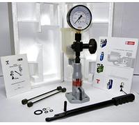 Testeur d'injecteur de buse pop Diesel - avec barre de 0-400/0-6000 PSI - Échelle de jauge double