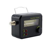 Testeur Dispositif De Recherche De Signal Satellite D'Affichage Lcd Numerique Plastique Noir Avec Recepteur De Television Par Satellite De