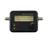 Testeur Dispositif De Recherche De Signal Satellite D'Affichage Lcd Numerique Plastique Noir Avec Recepteur De Television Par Satellite De