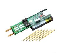 Testeur d'optocoupleur 6ème génération Interface de type C PCB Composants électroniques 4 broches et test de patch avec voyant lumineux lampe de poche et batterie (6 + 6 broches)