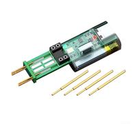 Testeur d'optocoupleur Interface USB-C de 6e génération pour outil de détection à 4 broches, module de test en ligne avec voyant lumineux et lampe de poche, kit de réparation PCB vert (6e + 4 broches)