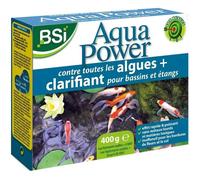 BSI - Aqua Power - Double Action - Anti-Algues - Clarifiant - Liquide - Pour Bassins Et Etangs - 400 g, 19.3 cm