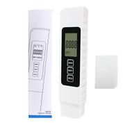 Testeur Eau | Testeur Numérique de Qualité d'Eau avec Mesureur et Conductivité Électrique,Outil de Test Numérique Haute Précision Portable Plage 0-9990ppm Thermomètre pour Aquariums Hydroponie et Spa