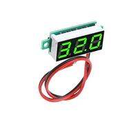 Testeur électrique à affichage LED avec connexion inversée, petit numérique 2.5V-30V pour voltmètre avec 0.28 pouces pour les Protections