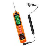 Testeur électrique automobile - Lecteur pour outils de diagnostic - Testeur de circuits de voiture avec écran LED et câble extensible avec sonde, pour camions et remorques : polarité de batterie et