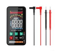 Testeur électrique efficace avec support, grand écran et stockage de données pour une expérience de test simplifiée (FY129C (FY128 (anglais))
