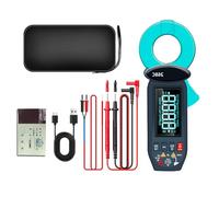 Testeur électrique multifonction professionnel pour mesurer les tensions, la fréquence et le courant de fuite, transfert de données USB, multimètre à pince d'identification automatique