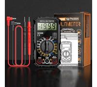 Testeur électrique multifonction SZ308 Appareil efficace pour mesurer la tension et le courant AC/DC Compagnon parfait pour les tâches d'entretien (Noir)