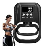 Testeur électronique de résistance à la main - Dynamomètre numérique - Avec affichage LCD - Réglable - 265 lbs - Appareil de fitness à la maison pour l'entraînement, la physiothérapie, les tests de