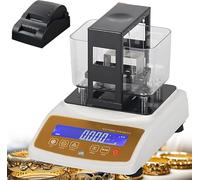 Testeur électronique d'or - Analyseur de métaux précieux pour l'évaluation de la pureté de l'or - Précision de pesée 0,01 g/0,005 g/0,001 g - Avec imprimante