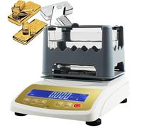 Testeur électronique numérique de pureté de l'or, analyse d'authenticité et de densité des métaux précieux avec résolution de 0,01 g/cm³ pour un test précis des métaux