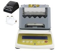 Testeur électronique numérique de pureté de l'or, densimètre pour métaux précieux, détecteur de carats - Résolution de densité 0,0001 g/cm³,WithPrinter-XF300K
