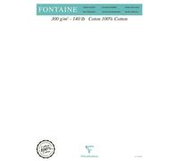 Testeur Fontaine paquet 25F A5 300g demi-satiné