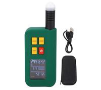 Testeur Humidité Bois Hygromètre, Multi Fonction Testeur Environnemental, Température, Pression, Bruit - Écran LCD Rétroéclairé, Précision Moyenne, Usage Intérieur et Extérieur
